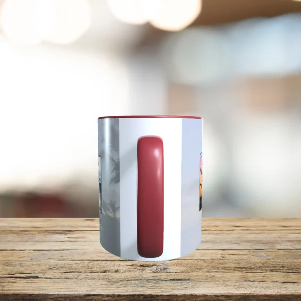 bordeauxrote tasse gestalten vorne | tassenparadies.de