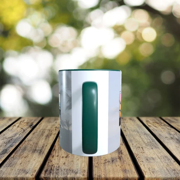 dunkelgruene tasse gestalten vorne | tassenparadies.de