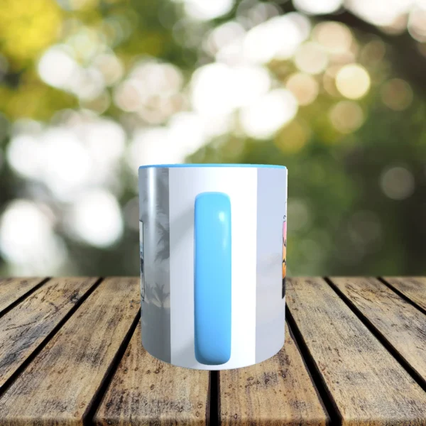 hellblaue tasse gestalten vorne | tassenparadies.de