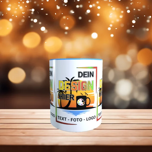 Alternative view of Cambridgblaue Tasse selbst gestalten - Exakt nach Wunsch