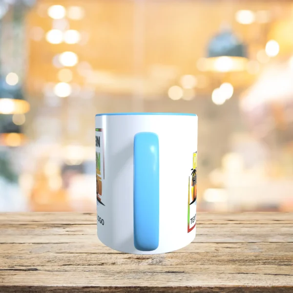 tasse gestalten hellblau vorne | tassenparadies.de