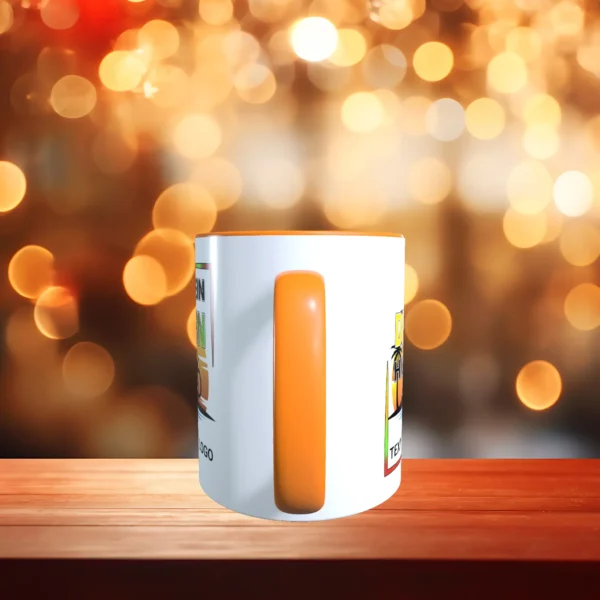 tasse gestalten orange vorne | tassenparadies.de