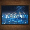 Glitzer Blau