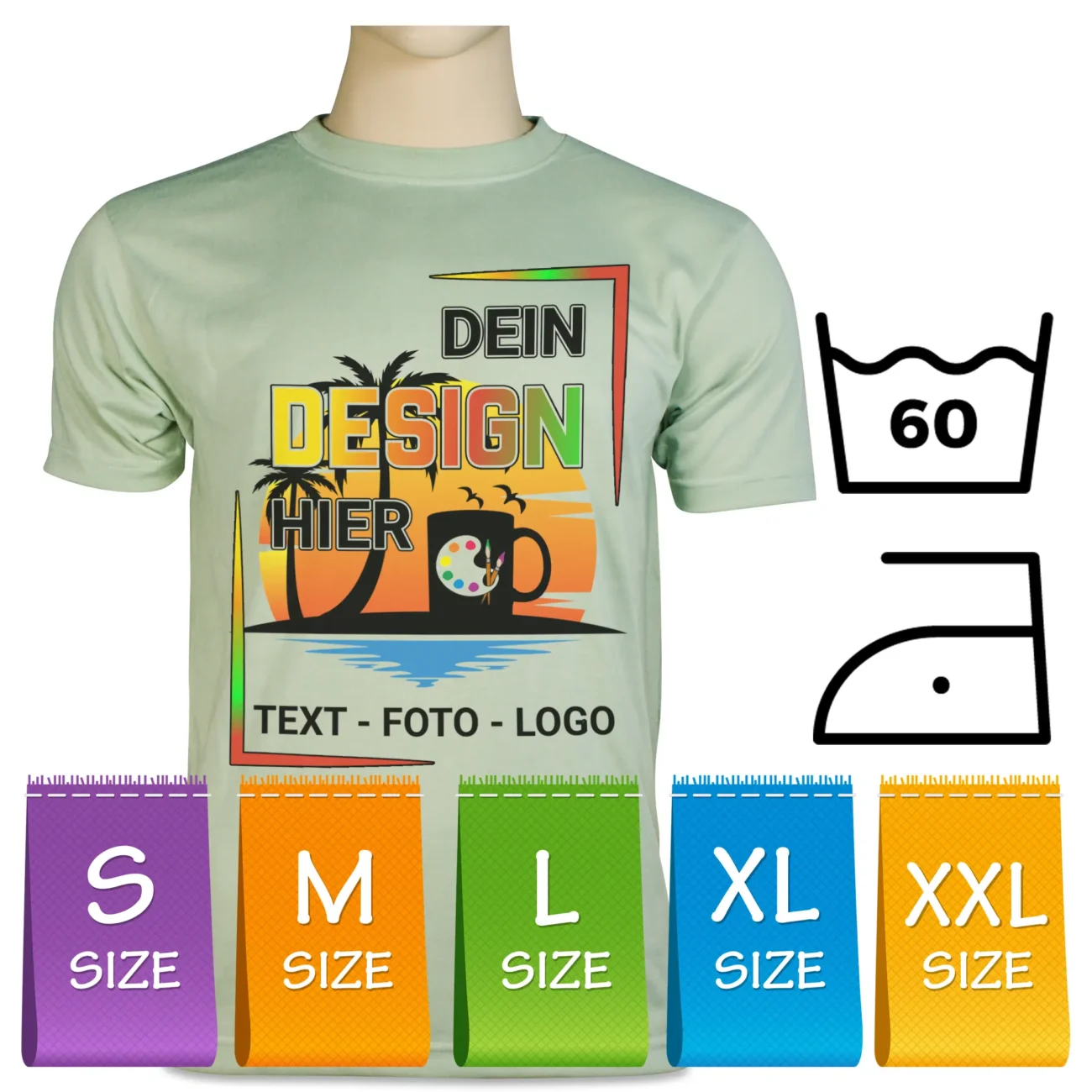 Vapor Apparel Alpine Spruce T-Shirt selbst gestalten – Bild 3