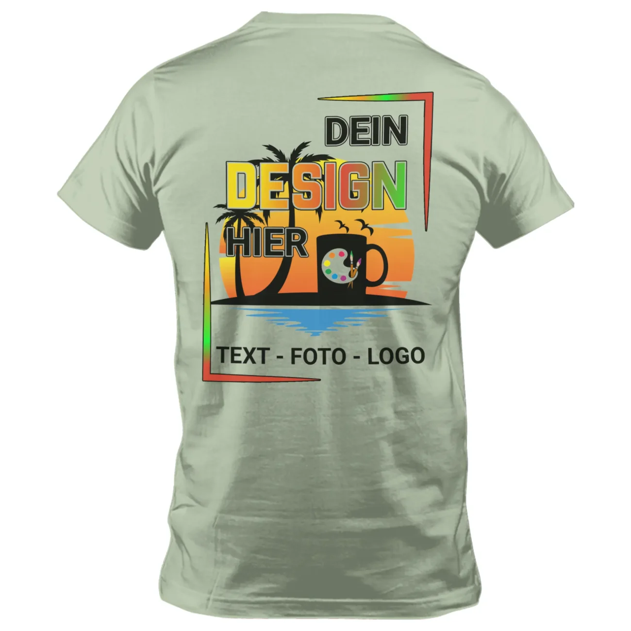 Vapor Apparel Alpine Spruce T-Shirt selbst gestalten – Bild 2