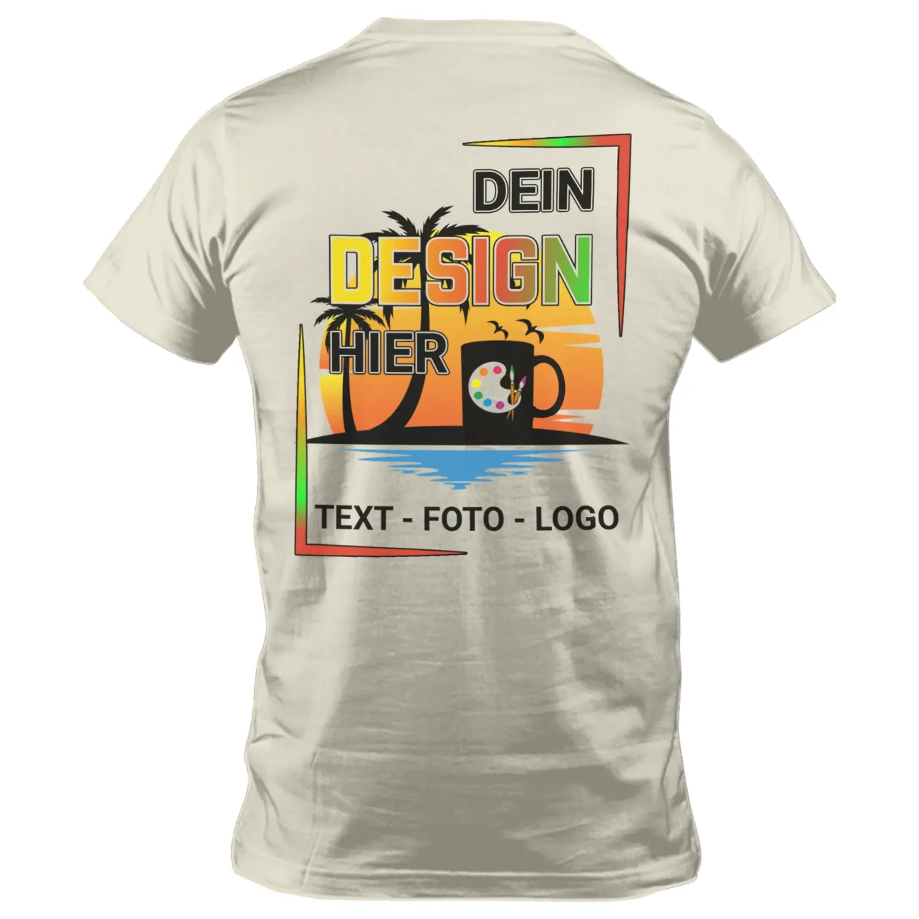 Vapor Apparel November White T-Shirt selbst gestalten – Bild 2