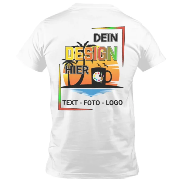 Alternative view of Vapor Apparel White T-Shirt selbst gestalten