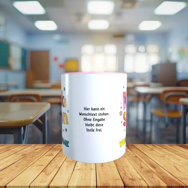 Alternative view of Tasse - Danke Schön Motiv mit Wunschname