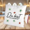 Weiß - Himbeer