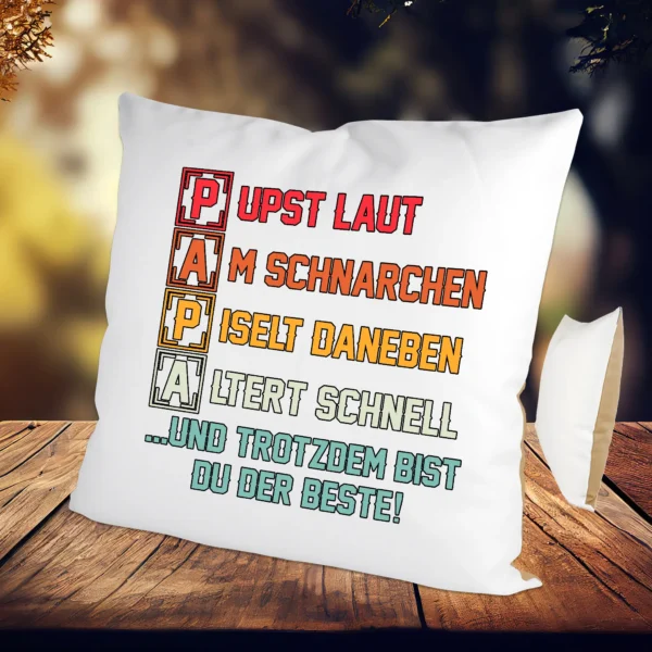 Kissen Papa Mokka | tassenparadies.de