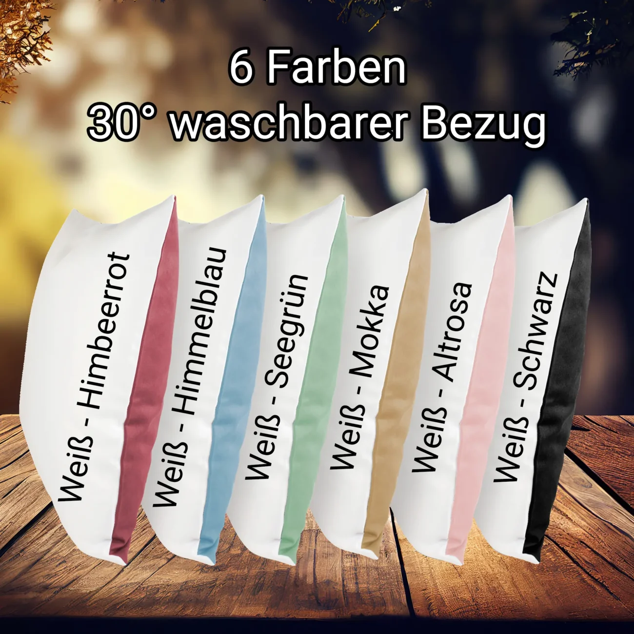 Kissen das Beste Papa Geschenk - Aber Du hast ja bereits uns – Bild 2