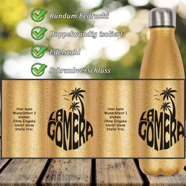 Alternative view of Glitzerflasche - La Gomera- Kanaren