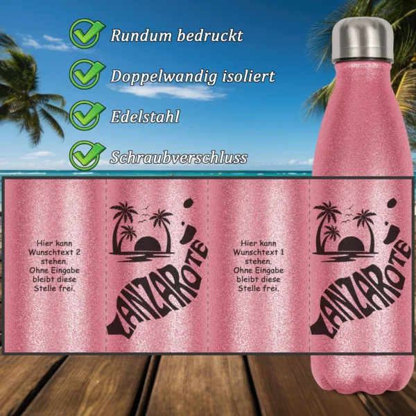 Alternative view of Glitzerflasche - Lanzarote - Kanaren