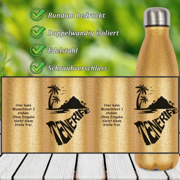 Alternative view of Glitzerflasche - Teneriffa - Tenerife - Kanaren