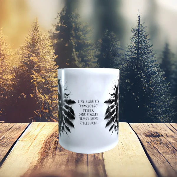 Alternative view of Tasse - Totenkopf mit 3D Optik