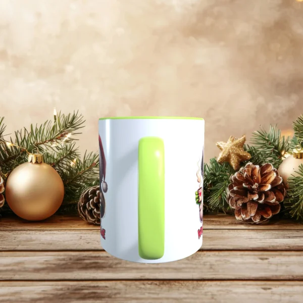 tasse grinch frau hellgruen vorne | tassenparadies.de