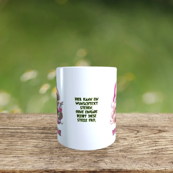 Alternative view of Tasse - Miss Grinch mit Wunschname