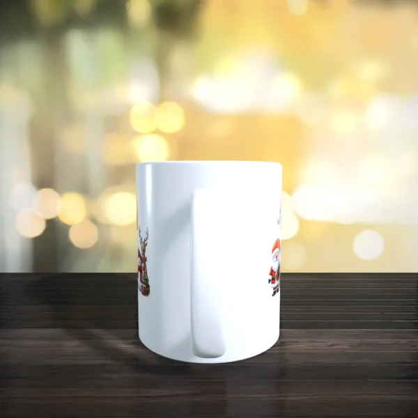 weisse weihnachtstasse mit name und initial z Left | tassenparadies.de