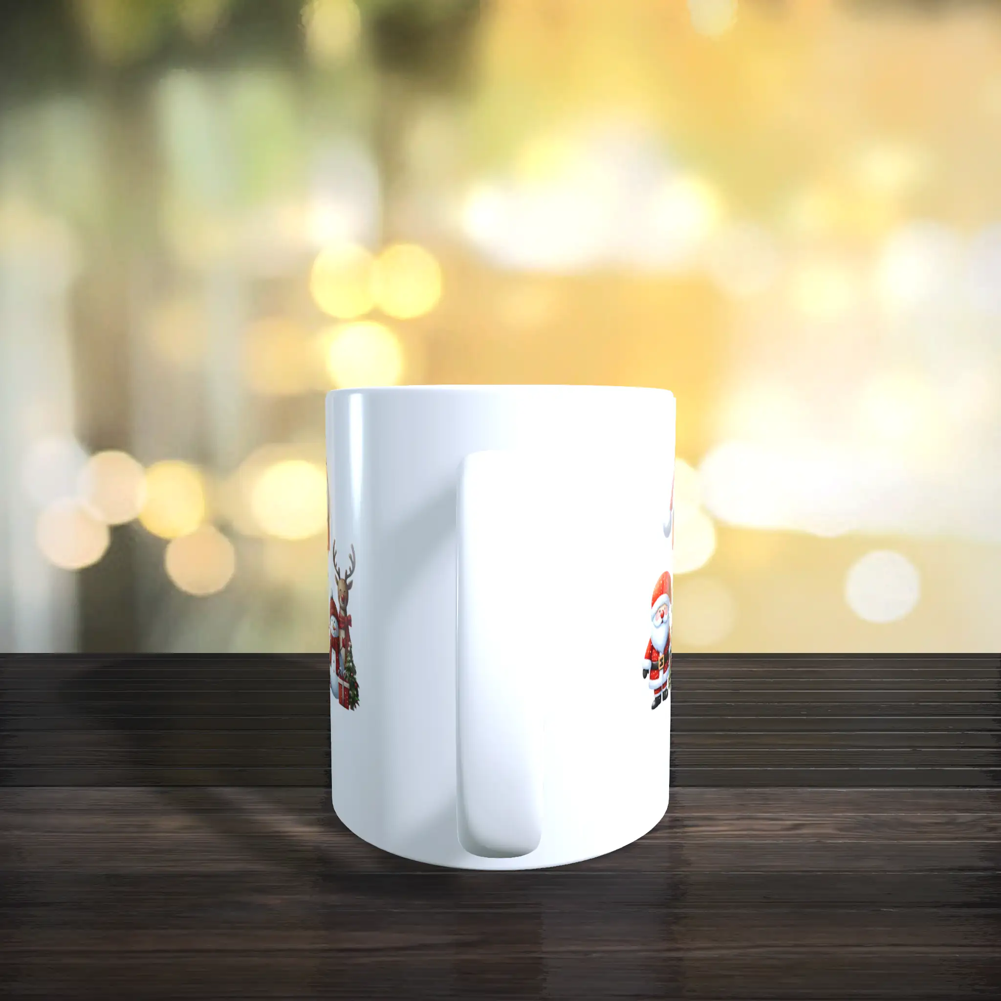 Weihnachtstasse - Mit Name und Initial Z – Bild 4