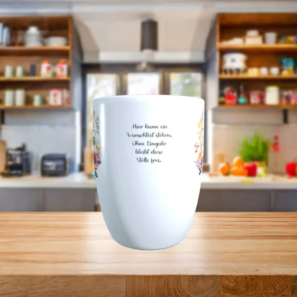 Alternative view of Tasse mit Löffel - Allerbeste Mama mit Blumenrahmen