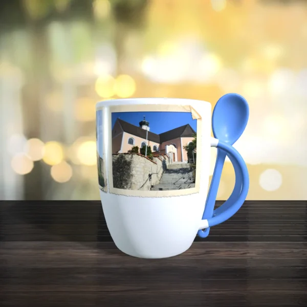 markt laaber tasse mit löffel