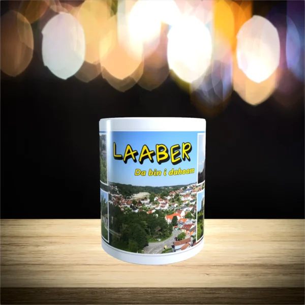 Alternative view of Tasse - Markt Laaber Panorama mit Collage