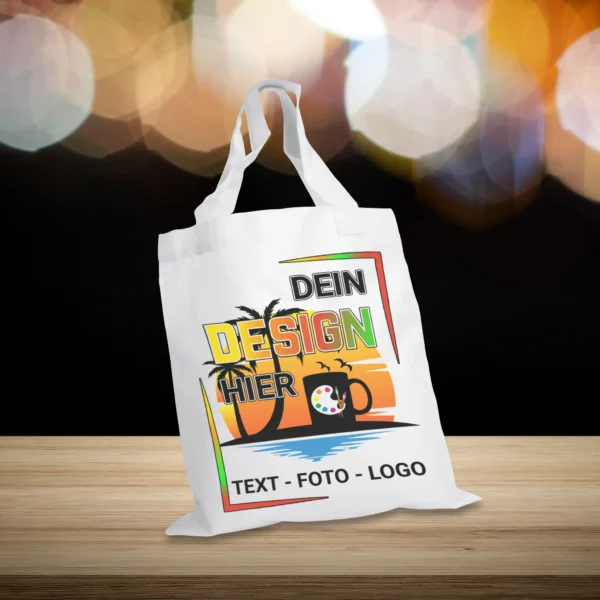 einkaufstasche selbst gestalten mit text oder foto