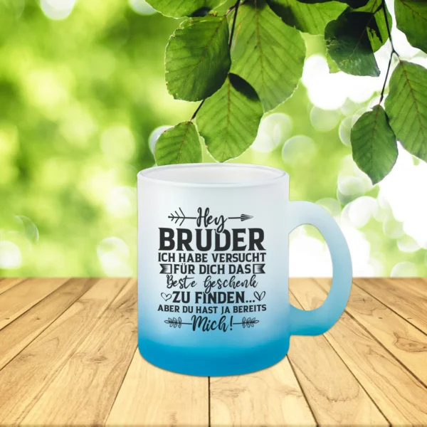 bruder tasse blau