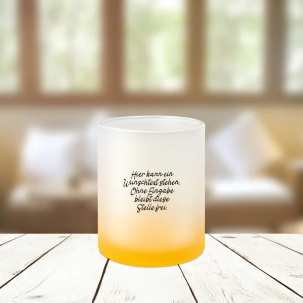 Alternative view of Ich bin keine Rentnerin ich bin Vollzeit Oma - Satinierte Glastasse