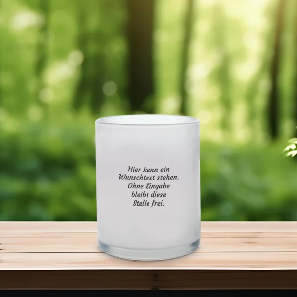 Alternative view of Die Legende geht in Rente - Satinierte Glastasse