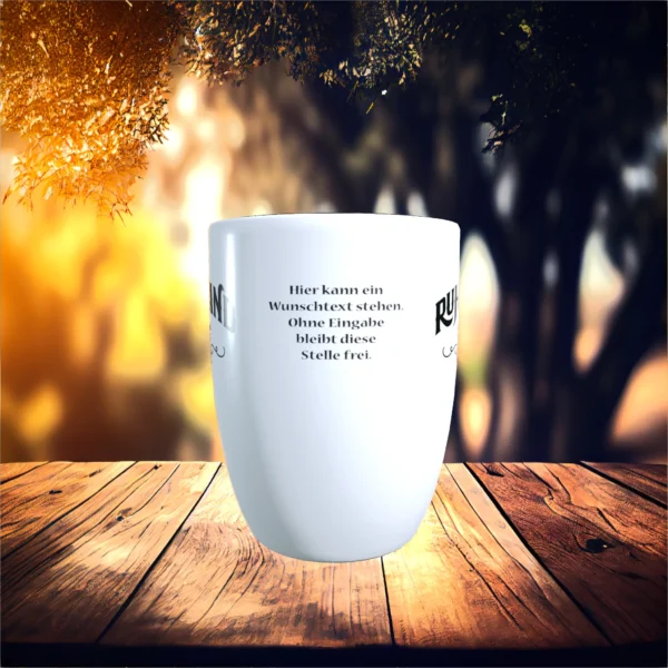 Alternative view of Bin im Ruhestand ich muss gar nix - Tasse mit Löffel