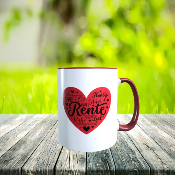 tasse rente herz