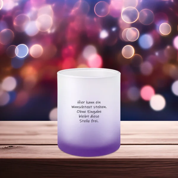 Alternative view of Keine Sorge Schwesterherz ich werde Dich für den Rest Deines Lebens nerven! - Satinierte Glastasse