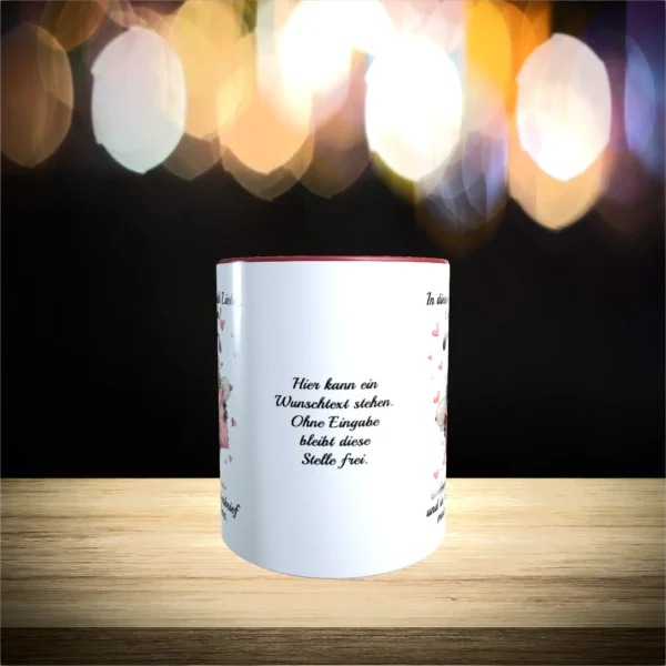 Alternative view of Tasse - In dieser Tasse steckt viel Liebe (und Koffein) und in diesem Liebesbrief mein ganzes Herz