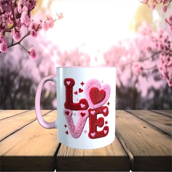 tasse love altrosa Front | tassenparadies.de