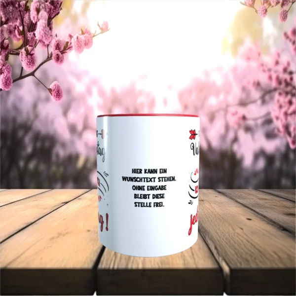 Alternative view of Tasse - Scheiß auf Valentinstag Ich liebe Dich jeden Tag